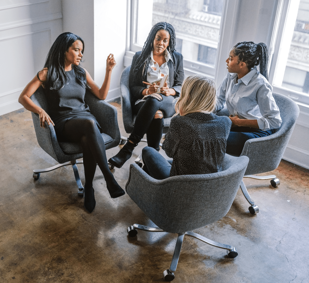 Group of Women in a Meeting